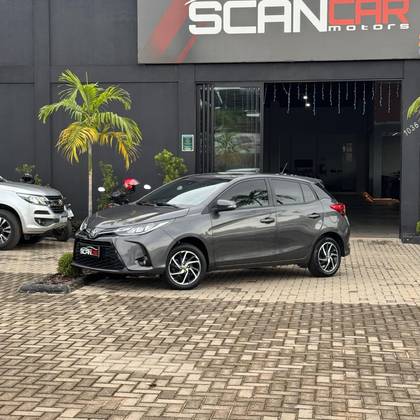 TOYOTA YARIS 1.5 16V FLEX XLS CONNECT MULTIDRIVE TOYOTA YARIS 1.5 16V FLEX XLS CONNECT MULTIDRIVE